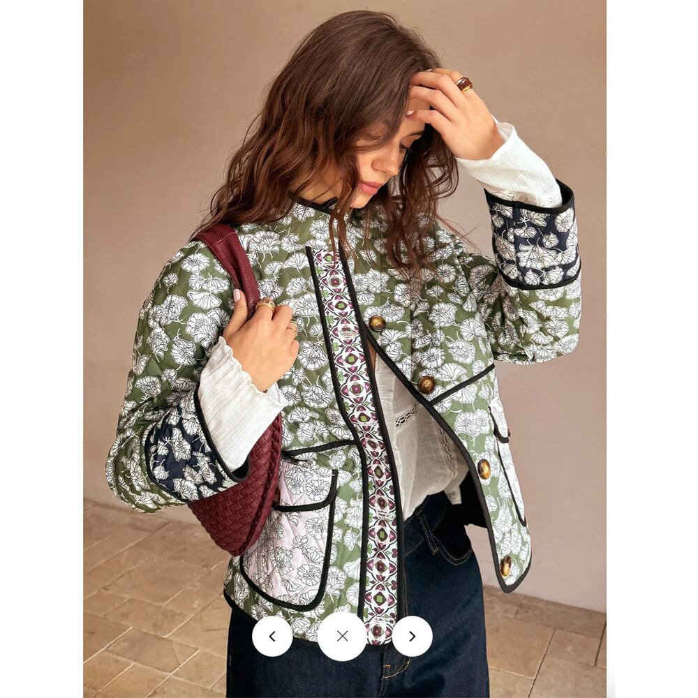 NWT Commense Boheme Flap Pockets Winter Coat Sz L